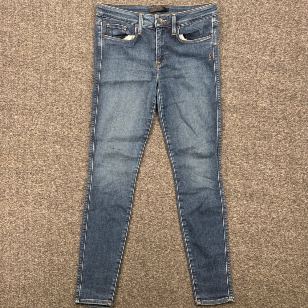 Genetic Denim Shya Cigarette Jeans Glimpse Blue‎ Skinny High rise  Womens 30
